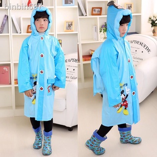 Rain Coats▽☎◇Alwaysphil #802 Raincoat for Kids With Backpack Allowance