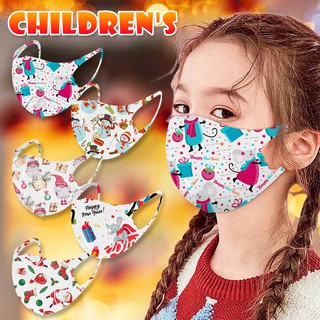 Washable Cute Cartoons Cotton Children Baby Face Mask Mouth Cover Anti Dust Kids Masks