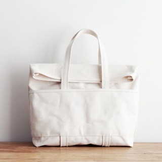 handbag ☞❤️Huge Canvas Foldable Mouth Unisex Large Capacity Tote Bag Travel Bag Office Bag☜