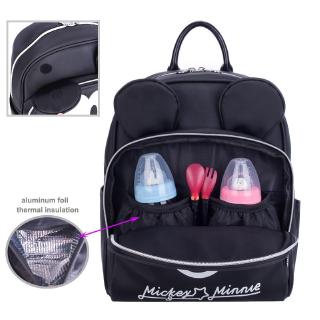Diaper Bag Backpack Booster Seat Disney Dining Chair Bag Mickey Mouse Design Waterproof Nursing Bag (2)