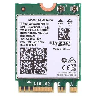 New arrival Dual Band AX200 2400Mbps Wireless AX200NGW NGFF M.2 Bluetooth 5.0 Wifi Network Card 2.4G