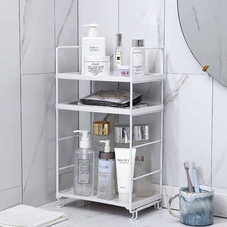 Iron Bathroom Shelf Storage Rack Display Stand Cosmetics Shampoo Holder Shower Caddy Kitchen Bathroom Organizer