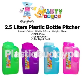 2.5 Liters Jumbolita Plastic Water Bottle Pitcher BPA Free PartyBuddyPH