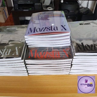 [ONHAND] Monsta X No Limit Albums (Unsealed) (3)
