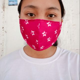PRINTED WASHABLE 3PLY FACE MASK