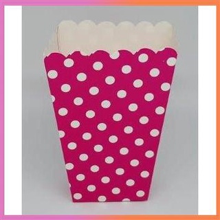 [Available]Popcorn Box Polka Dots Design