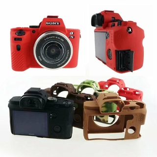 Soft Silicone Camera case for Sony A7 II A7II A7R Rubber Protective Body Cover