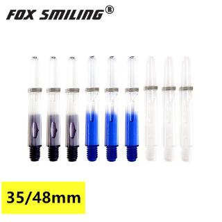 Fox Smiling 30PCS 48mm Nylon Darts Pin Shafts 2BA With Steel O Ring 3 Colors