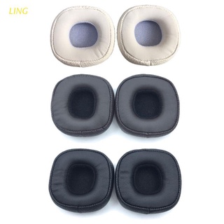LING 1 Pair/2Pcs Replacement Earpad Earmuff Cushion For MARSHALL MAJOR III Headsets