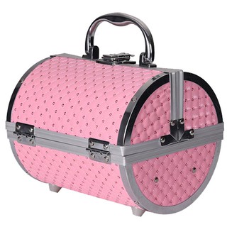 Pillow Design Aluminium Alloy Make Up Box Makeup Case Beauty Case Cosmetic Bag Box Multi Tiers Locka