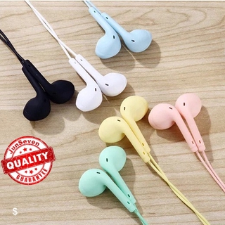 U19 Macaron Color Universal Headset with In-Line Multi-Function ear earphones Recommend Online Class (1)