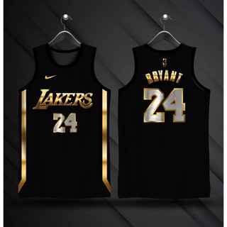 Kobe Bryant Los Angeles Lakers Black Golden Jersey 2020-21 | Full Sublimation Jersey