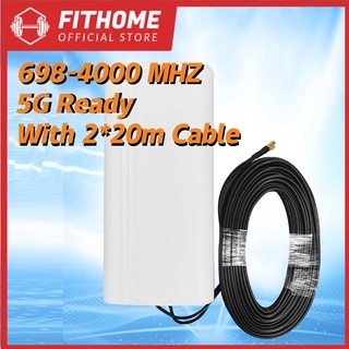 FITHOME SkyWave Super Galaxy Ultimate Hybrid Antenna 1710-2700Mhz 5G-Ready Wifi 2x20m Cable