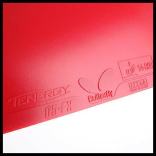 Rubber Pingpong Tenis Meja Butterfly Tenergy 05 Fx Grade Ori Import - Red