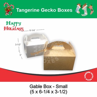 GABLE BOX SMALL (5 x 6-1/4 x 3-1/2) - 25 pcs / pack