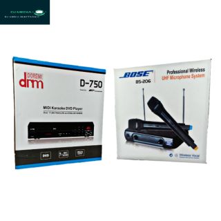 Megapro Doremi D-750 Karaoke Videoke Player With Wireless Mic