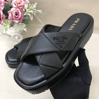 Slippers 2021 Prada Slippers Fashion Casual Ladies Sandals and Slippers Prada Slippers