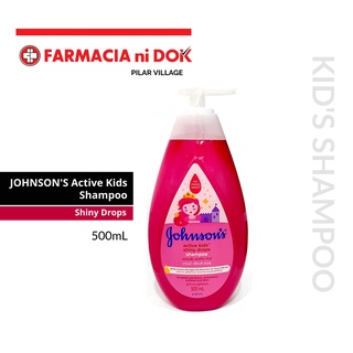 Johnson's Active Kids Shiny Drops Shampoo (500mL, 200mL, 100mL)
