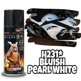 SAMURAI SPRAY PAINT H231* Bluish Pearl White Honda - Cash on Delivery (COD)