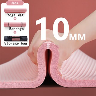 10mm Extra Thick high density antitar exercise Yoga Mat