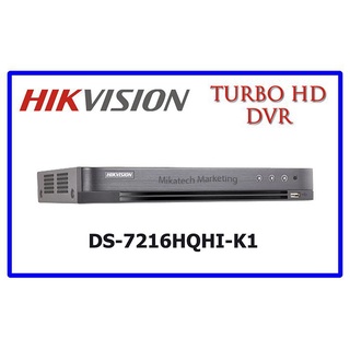 MTM Hikvision DS-7216HQHI-K1 H.265+ 2MP 1080P Full HD 16 Channel 1 Sata 3.0 Turbo HDTVI CCTV 1U DVR