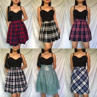 PART 2: Korean Cotton Skirts (Plaid, Pleated, Tennis, Tweed, Lolita, & Corset Type)
