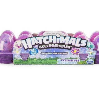 Hatchimals Colleggtibles Season 4 Hatch Bright Mystery 12-Pack [Dozen, Purple Egg Carton]