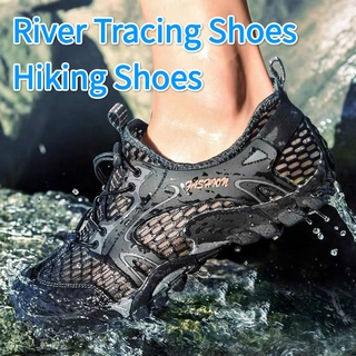 Quick Drying Wading Shoes Men's River Tracing Shoes Hiking Shoes Light Men's and Women's Shoes Breathable and Antiskid Outdoor Amphibious Shoes Beach Shoes for Men