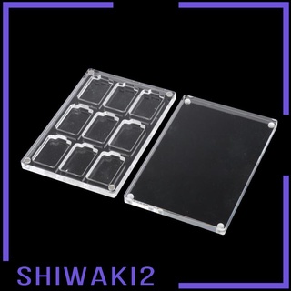 [SHIWAKI2] Game Card Box for NS Shockproof Cabinet Game Storage Case 9 Card Slots