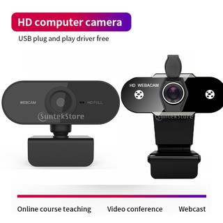 Webcam web cam USB 1080P with mic Rotatable Camera Cam Digital Webcam Camera with Microphone For PC