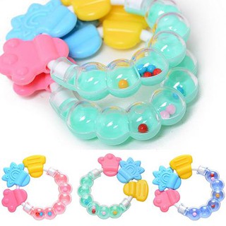 Baby Teether Rattle Ring