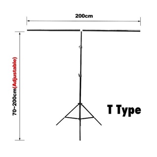 specials﹍2 x 2m /200cm x 200cm /6ft. x 6ft Background Stand Backdrop Support System Kit with Carry