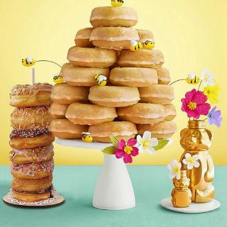 3PCS Donut Doughnut Stacker Birthday Party Wedding Favour Table Stands Helpful