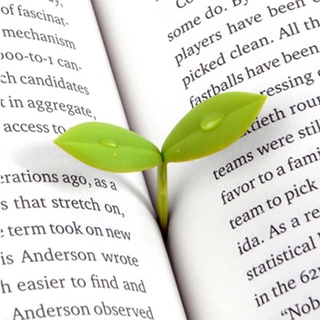 Kawaii Green Grass Bookmarks Small Structured Bookmarks