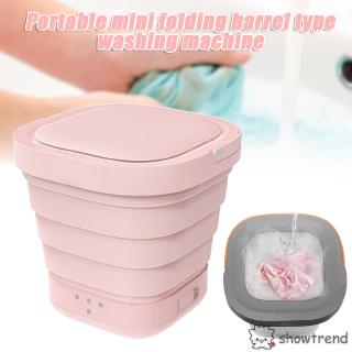 Portable Mini Washing Machine Folding Laundry Tub Basic Automatic Clothes Washing Machine (1)
