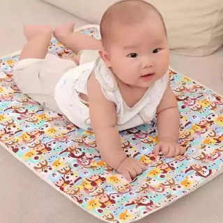 baby mat☌►Baby Infant Cloth Diaper Nappy Urine Mat Waterproof Bedding Changing Cove
