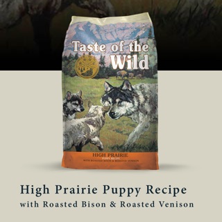 Taste of the Wild High Prairie PUPPY Recipe with Roasted Bison & Roasted Venison 12.2kg
