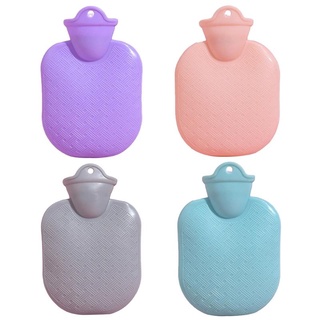 JOY Hot Water Bottle, Colour Hot Water Bottle With Natural Rubber Featuring Secure Leakproof Lid, Perfect For Easy Pain Reli