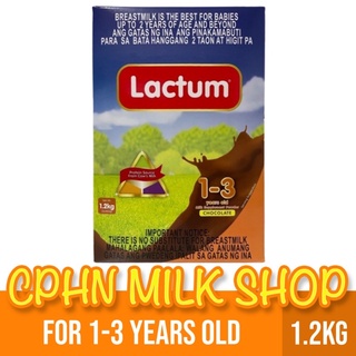 Lactum Chocolate 1-3 Years Old 1.2kg