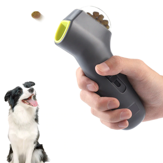 Pet Treat Launcher Portable Feeder Dog Treat Cat Food Interactive Pet Training