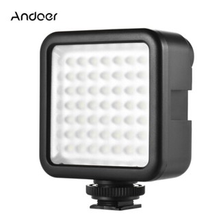 ◆ Free Shipping Andoer W49 Mini Interlock Camera LED Panel Light Dimmable Camcorder Video Light