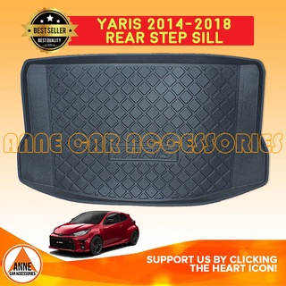 Toyota Yaris 2014 - 2018 July / Yaris 2021 Onwards Trunk Tray / Cargo Trunk Tray / Cargo Matting