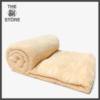 Home Style Coral Fleece Blanket 62 x 50in. – Cream (2)