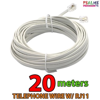 ◎Telephone wire w/ rj11 (20M, 30M, 40M, 50M, 60M, 70M, 80M)