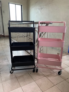 3 Tier trolley tray plastic and all metal (4)