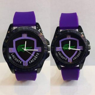 Lacoste couple watch fashion rubber (1)