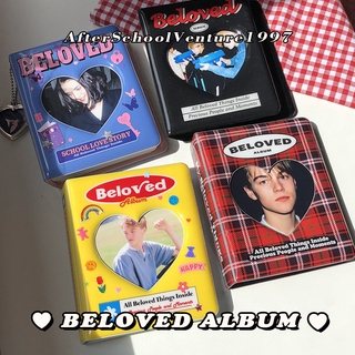 3 Inch 64 Card Original Love Retro Star Chaser Girl Card Album Star Small Card Storage Polaroid Photo Album, 2 Assorted Styles (1)