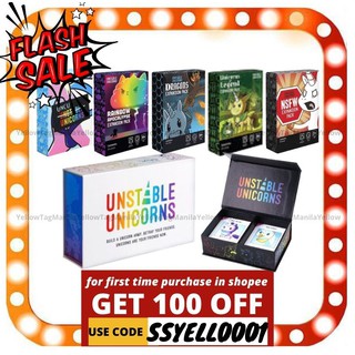 ⚡Unstable Unicorn with Expansions Card Game⚡