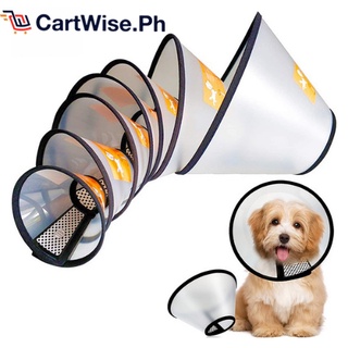 Pet Elizabeth Cone E-Collar Cat Dog Safety Collar Circle Pet Head Cover Bite Anti Bite Collar Pet