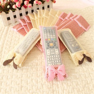 OSCPH 21*8cm.Lace TV Remote Control Protect Anti-Dust Fashion Cute Cover Bags